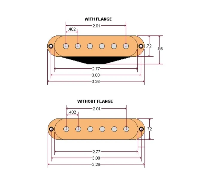 DiMarzio DP422 Injector Neck Čierna DiMarzio DP422 Injector Neck Čierna