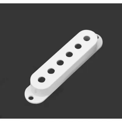 DiMarzio DM2001 Kryt Snímača Single-Coil Pre 6-Strunovú Gitaru – Biely, 1 Ks