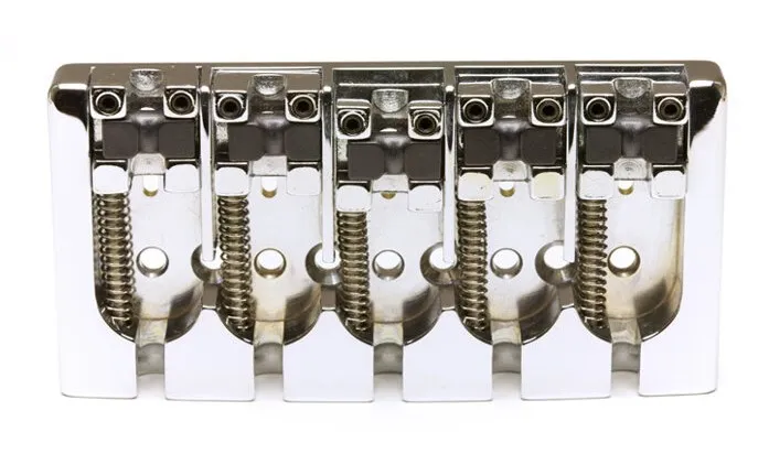 GraphTech – Piezo Kobylka Ghost pre 5-strunovú Basgitaru, Chróm (PN-8370-CR) GraphTech – Piezo Kobylka Ghost pre 5-strunovú Basgitaru, Chróm (PN-8370-CR)