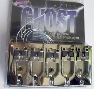 GraphTech – Piezo Kobylka Ghost pre 5-strunovú Basgitaru, Chróm (PN-8370-CR) GraphTech – Piezo Kobylka Ghost pre 5-strunovú Basgitaru, Chróm (PN-8370-CR)