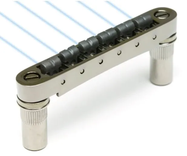 GraphTech Ghost PN-8863-CBK – Piezo kobylka pre Les Paul (Large Post), Cosmo Black