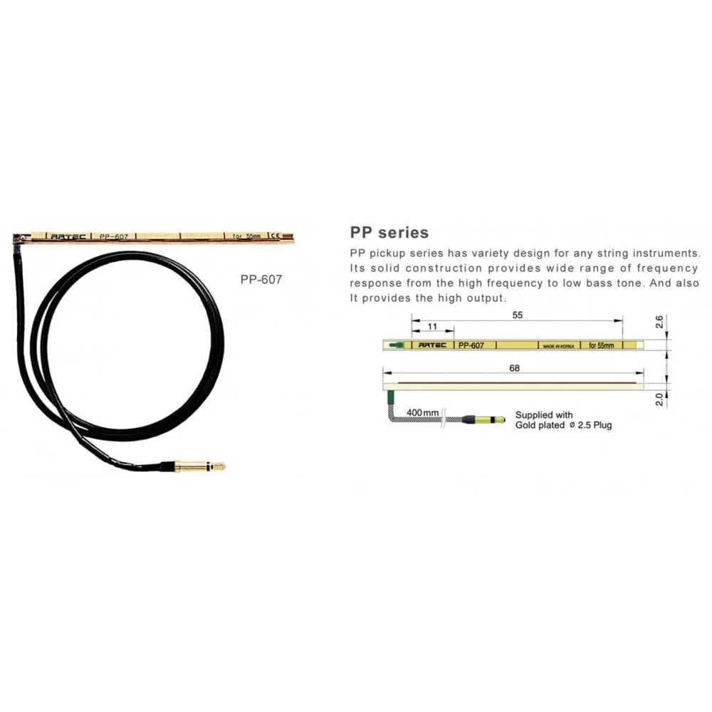 Artec PP 607 piezo snímač Artec PP 607 piezo snímač