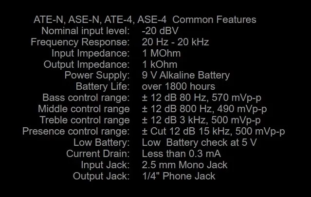 Artec ATE-4 eqalizer + piezo snimač Artec ATE-4 eqalizer + piezo snimač