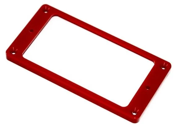 EMG Flat 6 M Plastový Rámik pre snímač Humbucker Červená