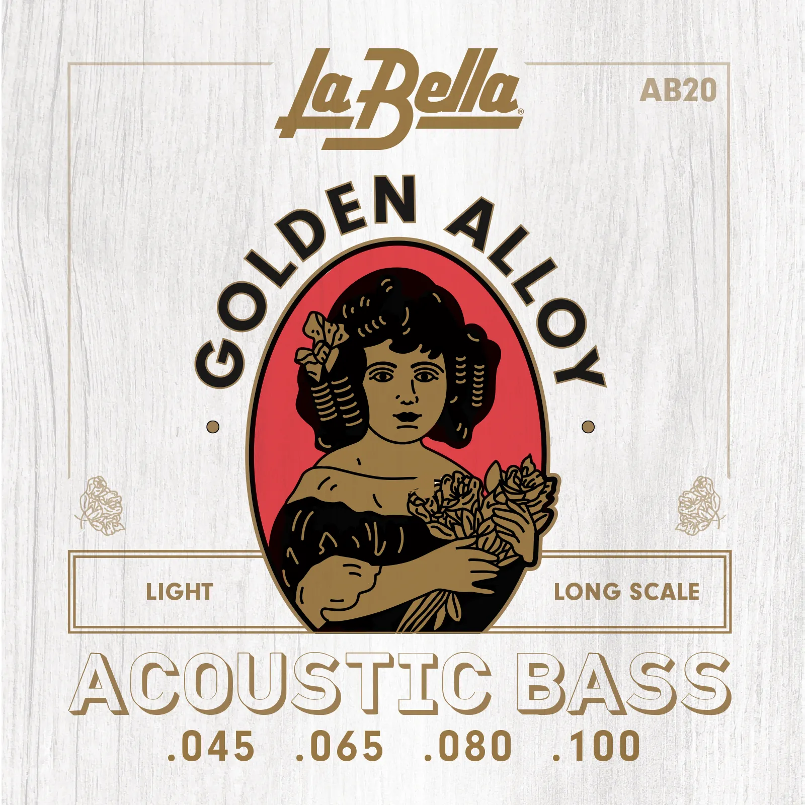 LaBella AB20 Struny na Akustickú Basgitaru 045-100 LaBella AB20 Struny na Akustickú Basgitaru 045-100