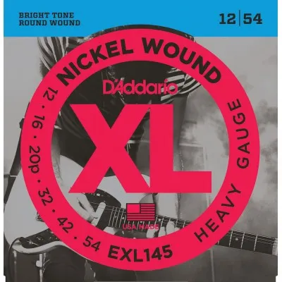 Daddario EXL145 XL Struny pre Elektrickú Gitaru 012-054 Daddario EXL145 XL Struny pre Elektrickú Gitaru 012-054