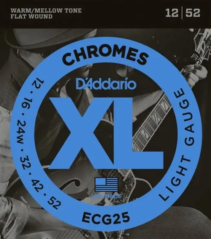 Daddario ECG 25 Struny pre Elektrickú Gitaru 012-052 Daddario ECG 25 Struny pre Elektrickú Gitaru 012-052