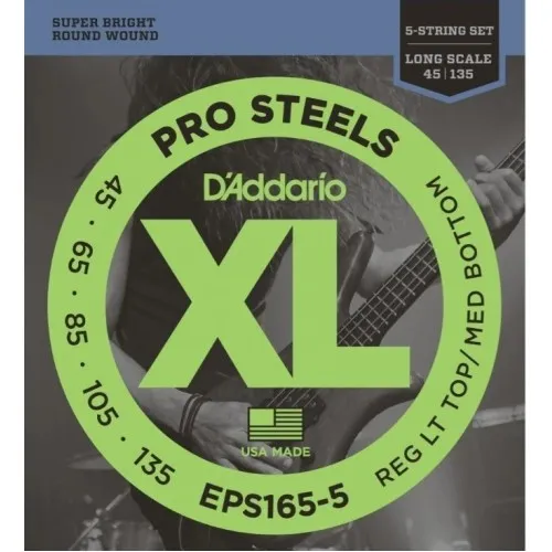 D’Addario EPS165-6 Struny pre 6-strunovú Basgitaru 030-130