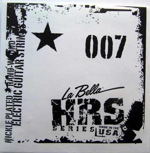 LaBella XL-.007 Kusová Struna pre Elektrickú Gitaru LaBella XL-.007 Kusová Struna pre Elektrickú Gitaru