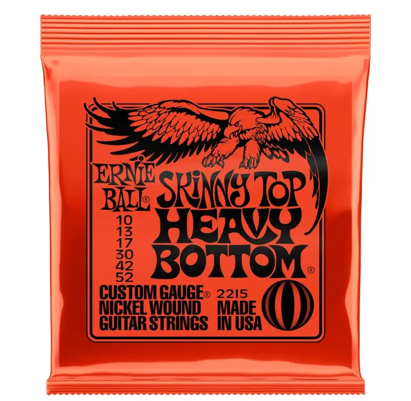 Ernie Ball 2215 Skinny Top Heavy Bottom- Struny pre Elektrickú Gitaru .010-052 Ernie Ball 2215 Skinny Top Heavy Bottom- Struny pre Elektrickú Gitaru .010-052