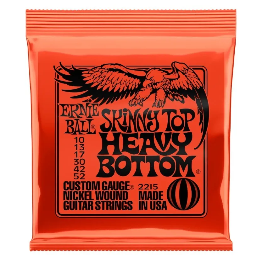 Ernie Ball 2215 Skinny Top Heavy Bottom-  Struny pre Elektrickú Gitaru .010-052