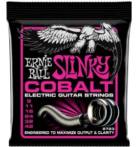 Ernie Ball 2723 Cobalt Slinky Struny pre Elektrickú Gitaru .009-.042
