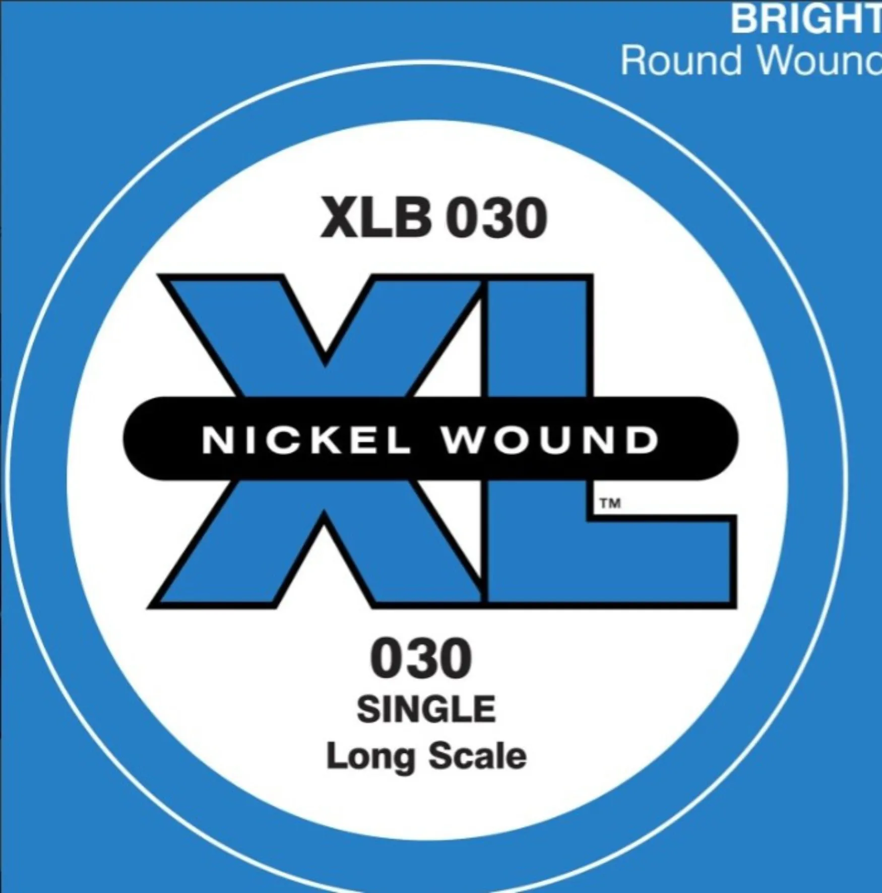 Daddario XLB.030 Kusová Basgitarová Struna Bulk