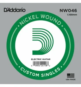 D'Addario NW046 Samostatná Struna pre Gitaru 046"