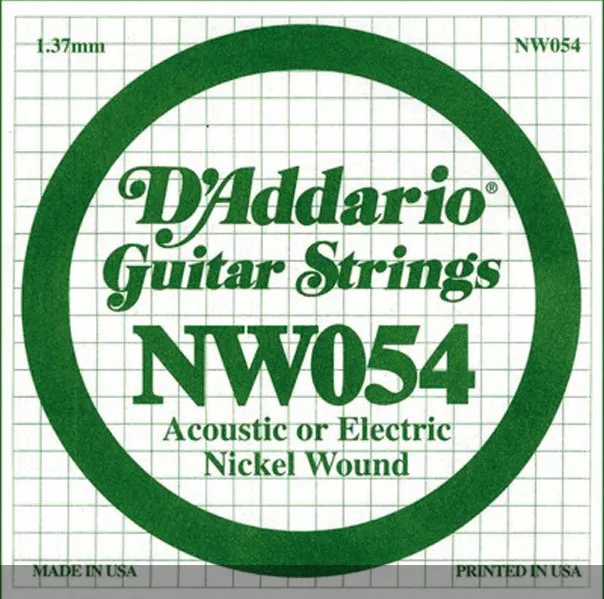 Daddario NW054 Kusová Struna .054