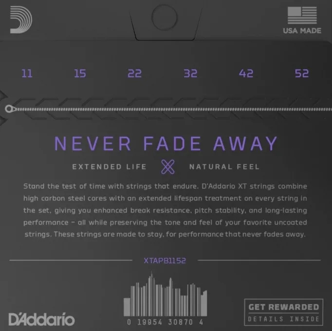 D'Addario XTAPB1152 Prémiové Struny pre Akustickú gitaru 11-52 Bulk D'Addario XTAPB1152 Prémiové Struny pre Akustickú gitaru 11-52 Bulk