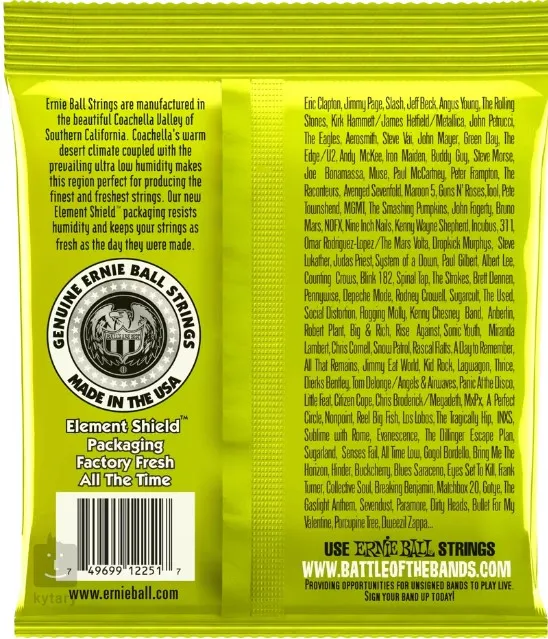 Ernie Ball 2251 Classic Regular Slinky Struny pre Elektrickú Gitaru 010-046 Ernie Ball 2251 Classic Regular Slinky Struny pre Elektrickú Gitaru 010-046