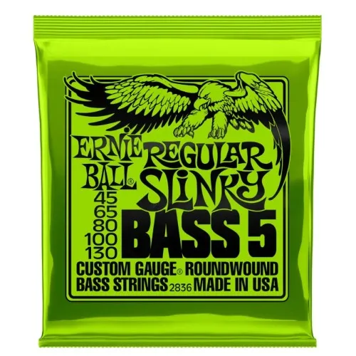 Ernie Ball Regular Slinky 2836 Struny pre Basgitaru .045 - .130