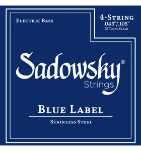 Sadowsky Blue Label Struny pre 4-strunovú Basgitaru 045-105 Oceľ