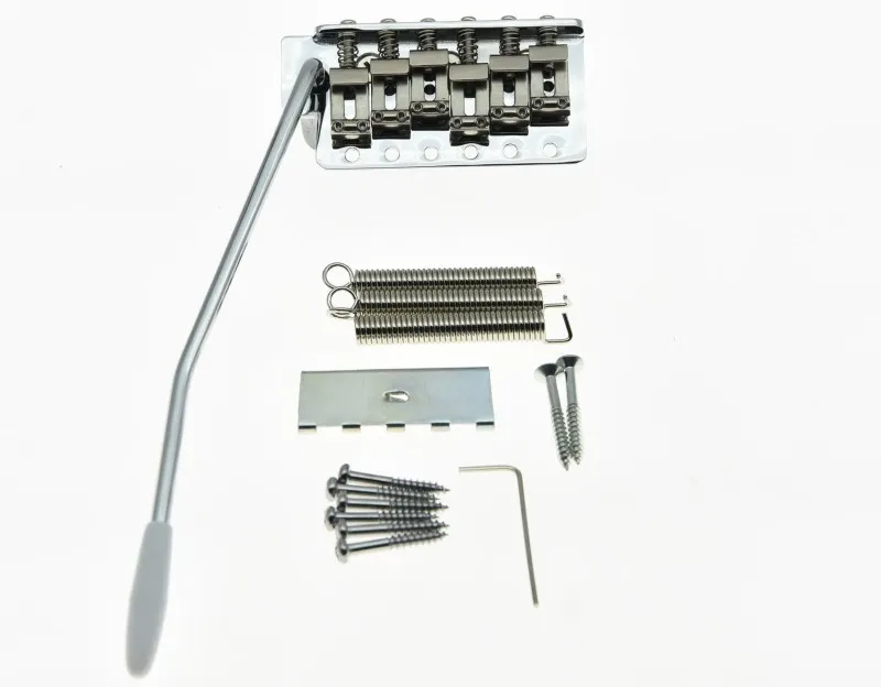 Partsland Tremolo Strat – Sada, Rozostup strún 10,5 mm, Chrom