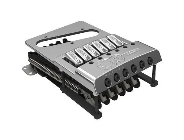 EverTune T-Model Kobylka pre 6-strunovú Elektrickú Gitaru (Tele)- Chrom EverTune T-Model Kobylka pre 6-strunovú Elektrickú Gitaru (Tele)- Chrom