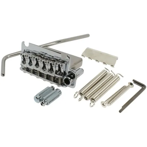Gotoh 510TS-BS1 – 6-strunové tremolo s oceľovým blokom (ST-Style), Chróm