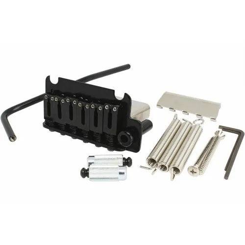 Gotoh NS510TS-FE1 – 6-strunové tremolo s oceľovým blokom (ST-Style), Čierne