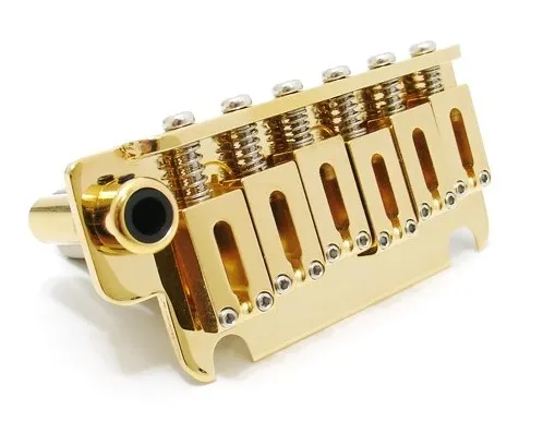 Gotoh 510TS-FE1 – 6-strunové tremolo s oceľovým blokom (ST-Style), Zlaté Gotoh 510TS-FE1 – 6-strunové tremolo s oceľovým blokom (ST-Style), Zlaté