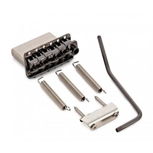 Gotoh 510TS-SF2 – 6-strunové tremolo s oceľovým blokom (ST-Style), Cosmo Black