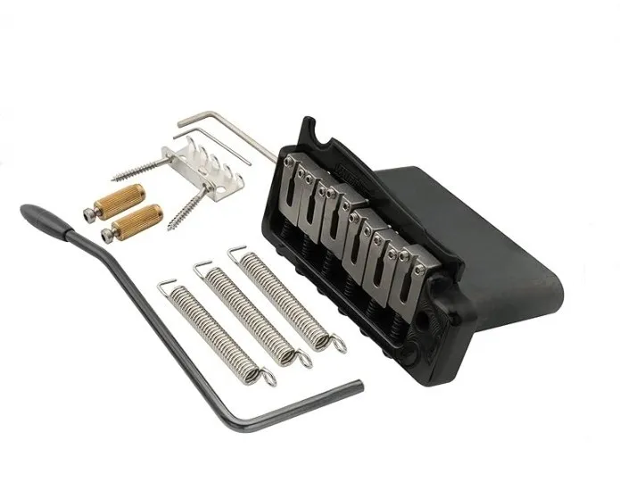 Wilkinson WVP-SB Tremolo Pre 6-strunovú Gitaru Čierna