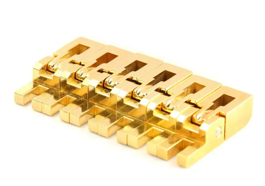 Floyd Rose FRS2BSSG – String Saddle Set for Special Tremolo System, Gold