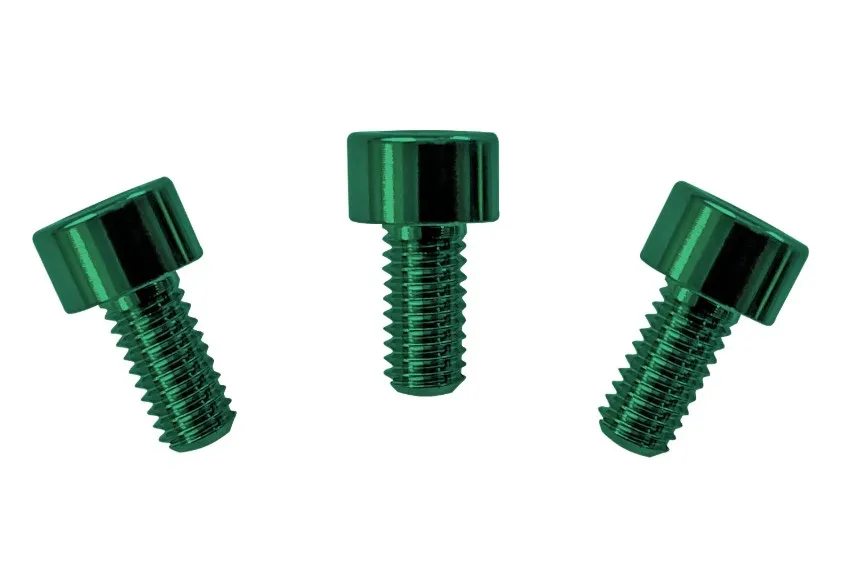Floyd Rose FRNCSGNP – Skrutky zámku strún z nehrdzavejúcej ocele, Zelené Floyd Rose FRNCSGNP – Skrutky zámku strún z nehrdzavejúcej ocele, Zelené