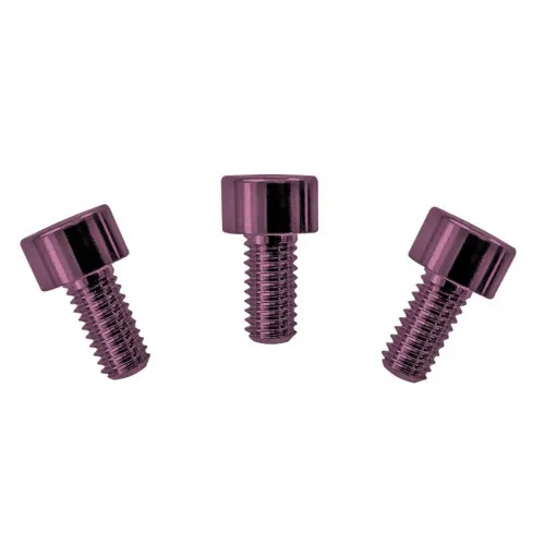 Floyd Rose FRNCSPKP – Skrutky zámku strún z nehrdzavejúcej ocele, Ružové