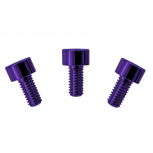 Floyd Rose FRNCSPLP – Skrutky zámku strún z nehrdzavejúcej ocele, Fialové