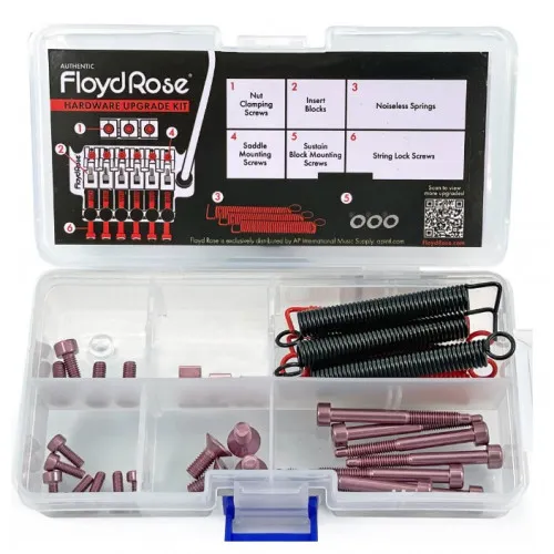FloydRose FRUK1-SS-PK Sada nerezového hardvéru pre tremolo, Ružová