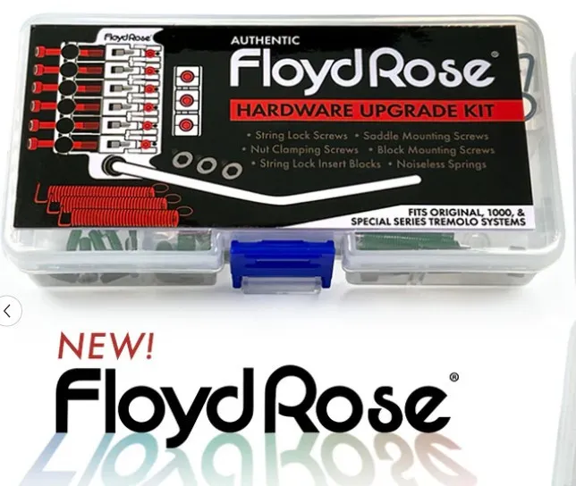 FloydRose FRUK1-SS-RD Sada nerezového hardvéru pre tremolo, Červená