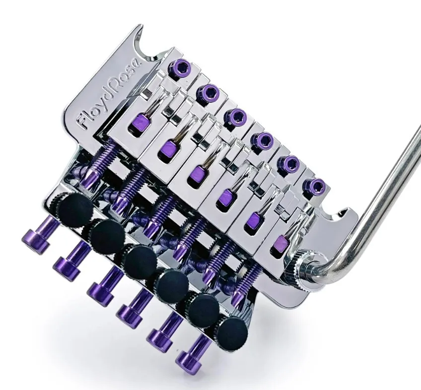 Floyd Rose FROSLIPLP – Blok zámku struny z ocele, Fialový