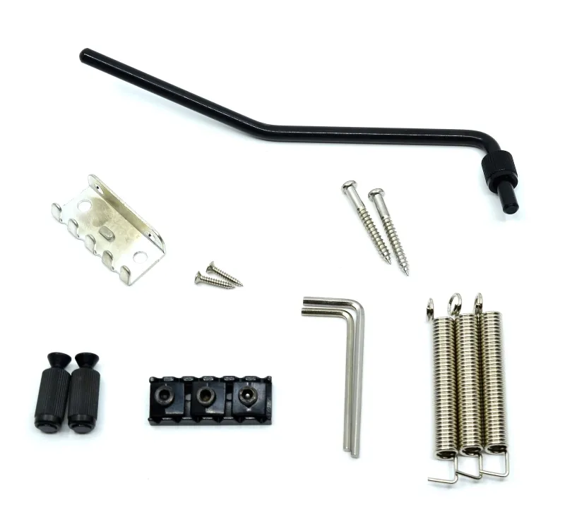 Partsland FRT20 – 6-strunový tremolo systém (Floyd Rose Style), Čierny Partsland FRT20 – 6-strunový tremolo systém (Floyd Rose Style), Čierny