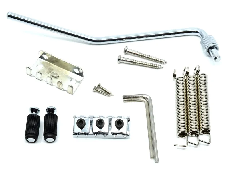 Partsland FRT20 – 6-strunový tremolo systém (Floyd Rose Style), Chrom Partsland FRT20 – 6-strunový tremolo systém (Floyd Rose Style), Chrom