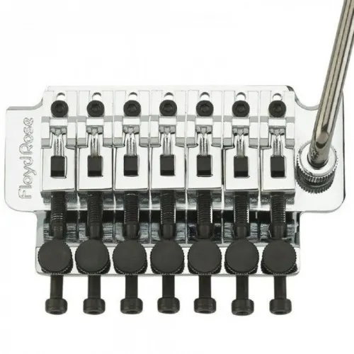 Floyd Rose FRTS100 Original tremolo systém pre 7-strunovú gitaru – Chróm