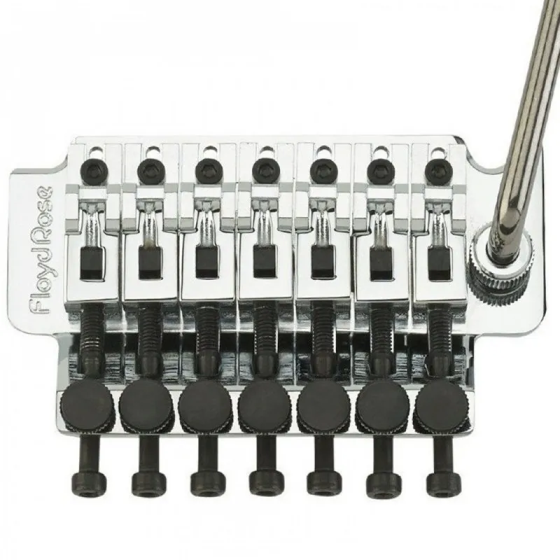Floyd Rose FRTS100 Original tremolo systém pre 7-strunovú gitaru – Chróm