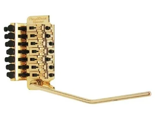 Floyd Rose FRTS300 Original tremolo systém pre 7-strunovú gitaru – zlatá