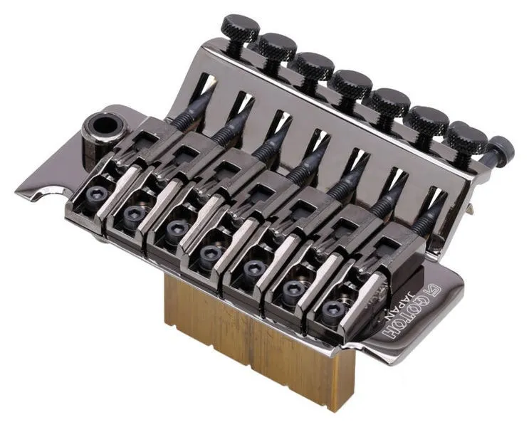 Gotoh GE1996T-7 – 7-strunové Floyd Rose tremolo, Cosmo Black
