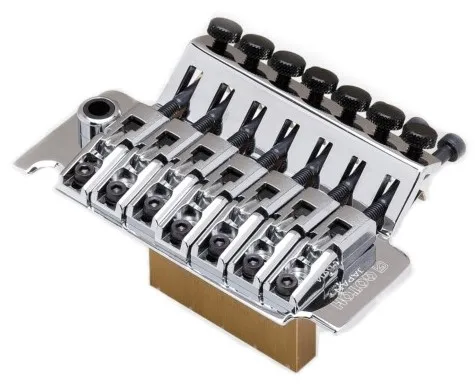 Gotoh GE1996T-7 – 7-strunové Floyd Rose tremolo, Chróm