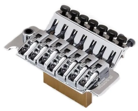 Gotoh GE1996T-7 – 7-strunové Floyd Rose tremolo, Chróm