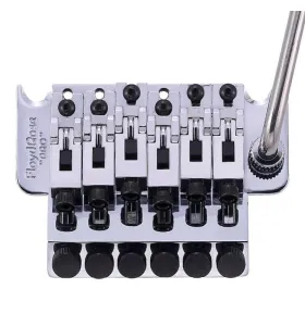 Floyd Rose FRTP1000 tremolo systém pre 6-strunovú gitaru – Chróm