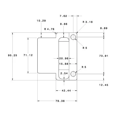 Floyd Rose FRTS1100 Special tremolo systém pre 6-strunovú gitaru – Chameleon