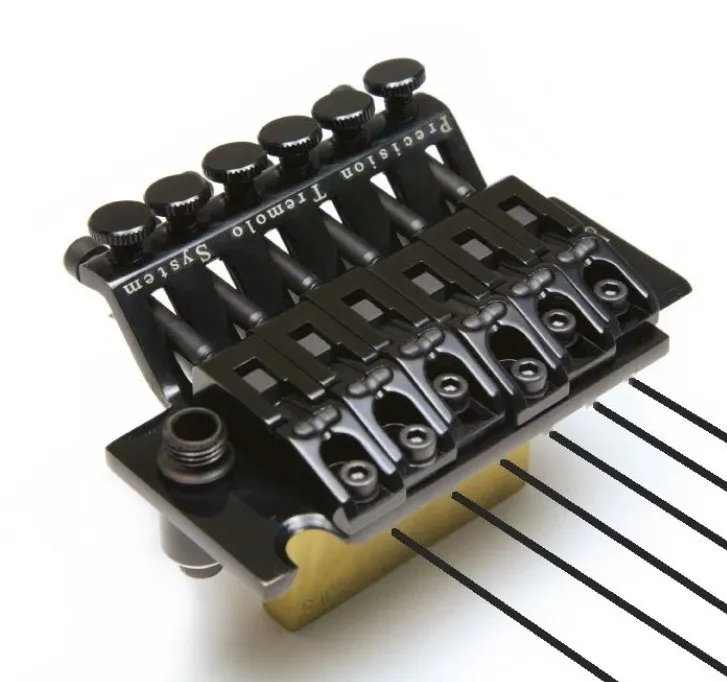 GraphTech Ghost LB63 – 6-strunový piezo tremolo systém (Floyd Rose Style), Čierny
