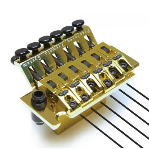 GraphTech Ghost LB63 – 6-strunový piezo tremolo systém (Floyd Rose Style), Zlatý