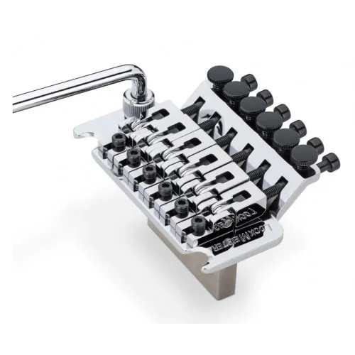 Schaller LockMeister® 6 – 6-strunový prémiový tremolo systém, Chrom